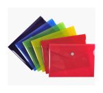 Pochette pression Iderama en polypropylène - Couleurs assorties