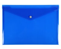 Pochette pression Iderama en polypropylène - Couleurs assorties