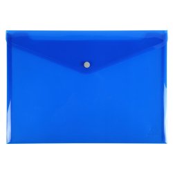 Pochette pression Iderama en polypropylène - Couleurs assorties