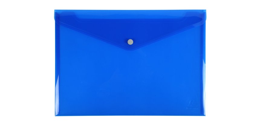 Pochette pression Iderama en polypropylène - Couleurs assorties