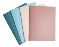 Protège-documents semi-rigide en PP recyclé 60 vues Skandi - Couleurs assorties