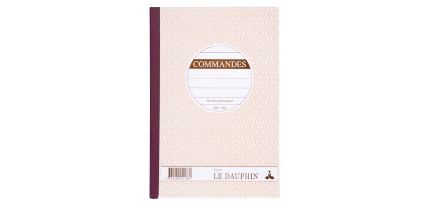 LE DAUPHIN Manifold 'Commandes', 210 x 148 mm, tripli
