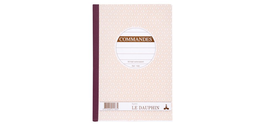 LE DAUPHIN Manifold 'Commandes', 210 x 148 mm, tripli