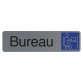 Plaque de signalisation 'Bureau'