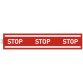 Panneau PVC adhésif antidérapant Bande stop 100 cm - Rouge
