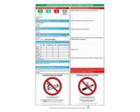Panneau affichage exacompta obligatoire code du travail   40x60cm