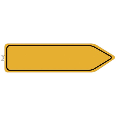 Panneau adhesif exacompta pvc antiderapant circulation      obligatoire 100cm coloris     jaune