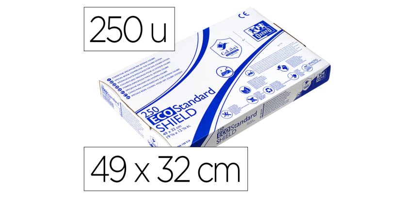 Couvertures de livres colibri oxford eco standard 49x32 cm  boite de 250 unites