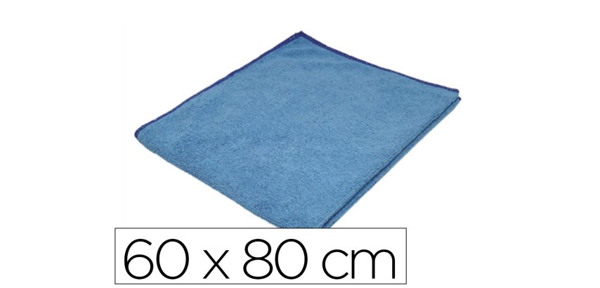 Serpilliere coldis microfibre 60x80cm coloris bleu
