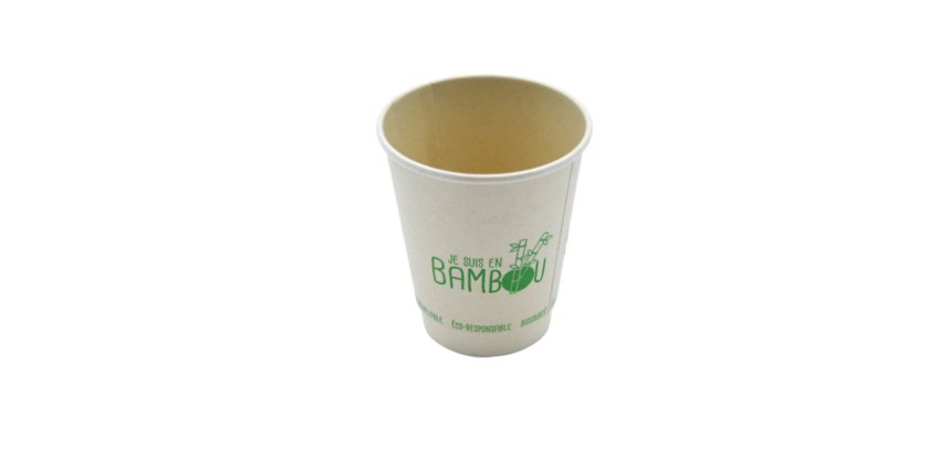 Gobelet en bambou - 18 cl - Lot de 50