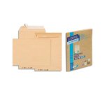 Pochette kraft gpv 85g c4 229x324mm bande adhesive      paquet 25 unites