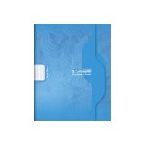 Cahier piqure clairefontaine 7000 couverture souple pp     17x22cm 96p seyes 70g coloris bleu