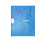 Cahier piqure clairefontaine 7000 couverture souple pp     21x29,7cm 96p seyes 70g       coloris bleu