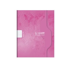 Cahier piqure clairefontaine 7000 couverture souple pp     21x29,7cm 96p seyes 70g       coloris rouge