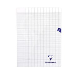 Cahier piqure calligraphe 7000couverture souple pp 21x29,7cm96p seyes 70g incolore