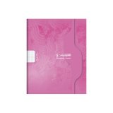 Cahier piqure clairefontaine 7000 couverture souple pp     24x32cm 96p seyes 70g coloris rouge