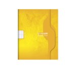Cahier piqure clairefontaine 7000 couverture souple pp     24x32cm 96p seyes 70g coloris jaune