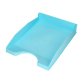 Corbeille a courrier q-connect plastique           240x70x340mm coloris bleu     ciel opaque