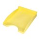 Corbeille a courrier q-connect plastique           240x70x340mm coloris jaune    pastel opaque