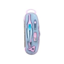 Compas liderpapel lock device adaptateur universel et mines coloris rose clair