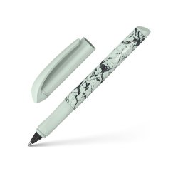 Roller a cartouche schneider easy trait moyen encre bleu   effacable coloris menthe