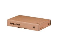 Boite expedition postale logistipack kraft format xs   coloris brun