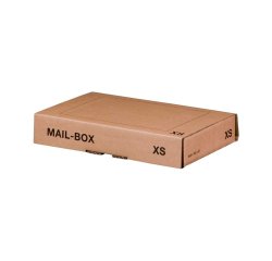 Boite expedition postale logistipack kraft format xs   coloris brun