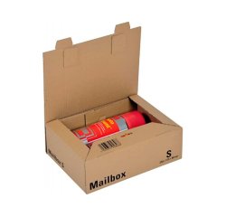 Boite expedition postale logistipack kraft format s    coloris brun