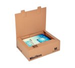 Boite expedition postale logistipack kraft format m    coloris brun