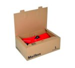 Boite expedition postale logistipack kraft format l    coloris brun