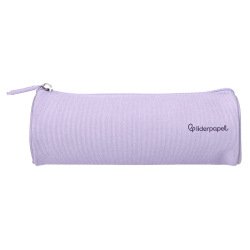 Fourre-tout liderpapel rond 21x7cm coloris lilas