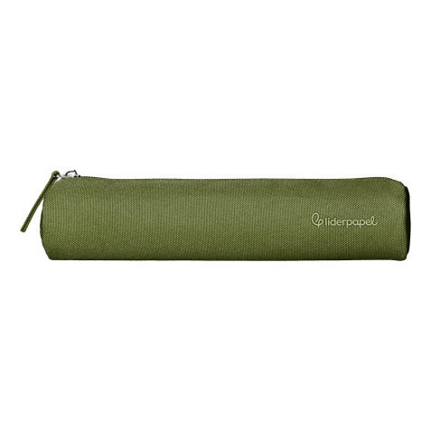Fourre-tout liderpapel rond mince 22x4,5cm coloris vert   militaire