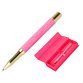 Roller belius wild west aluminium encre noire coloris rose dore boite design