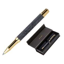 Roller belius wild west aluminium encre noire coloris noir dore boite design