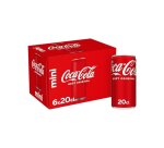 Coca-cola regular frigo slimcan 20cl pack 24 unites