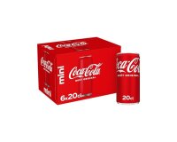 Coca-cola regular frigo slimcan 20cl pack 24 unites