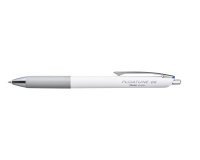 Roller pentel floatune retractable double bille      pointe moyenne 0,8mm encre    bleue corps blanc