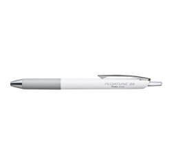 Roller pentel floatune retractable double bille      pointe moyenne 0,8mm encre    noire corps blanc