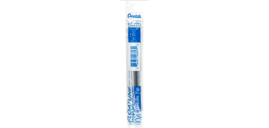 Recharge pentel roller floatune retractable encre    bleue