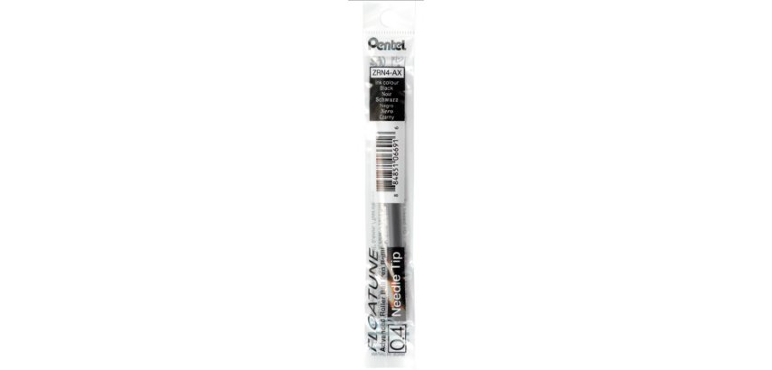 Recharge pentel roller floatune retractable encre    noire