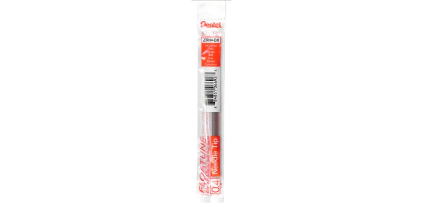 Recharge pentel roller floatune retractable encre    rouge