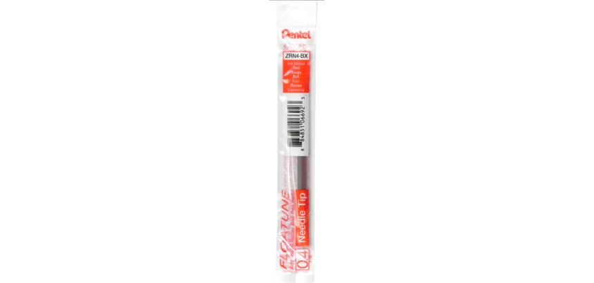 Recharge pentel roller floatune retractable encre    rouge