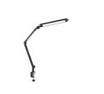 Lampe led cep fixation a poser ou a pince temp couleur 3000k/5700kg lumen 600lm      hauteur 49cm coloris noir