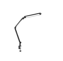 Lampe led cep fixation a poser ou a pince temp couleur 3000k/5700kg lumen 600lm      hauteur 49cm coloris noir
