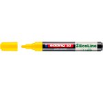 Marqueur edding 50 ecoline peinture base eau pointe      ogive 2/3mm coloris jaune