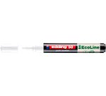 Marqueur edding 50 ecoline peinture base eau pointe      ogive 2/3mm coloris blanc