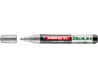 Marqueur edding 50 ecoline peinture base eau pointe      ogive 2/3mm coloris argent