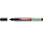 Marqueur edding 51 ecoline peinture base eau pointe      ogive 1/2mm coloris noir