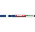Marqueur edding 51 ecoline peinture base eau pointe      ogive 1/2mm coloris bleu
