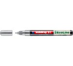Marqueur edding 51 ecoline peinture base eau pointe      ogive 1/2mm coloris argent